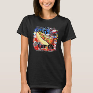Camiseta Parece Que El 4 De Julio Me Hace Querer Un Hotdog 