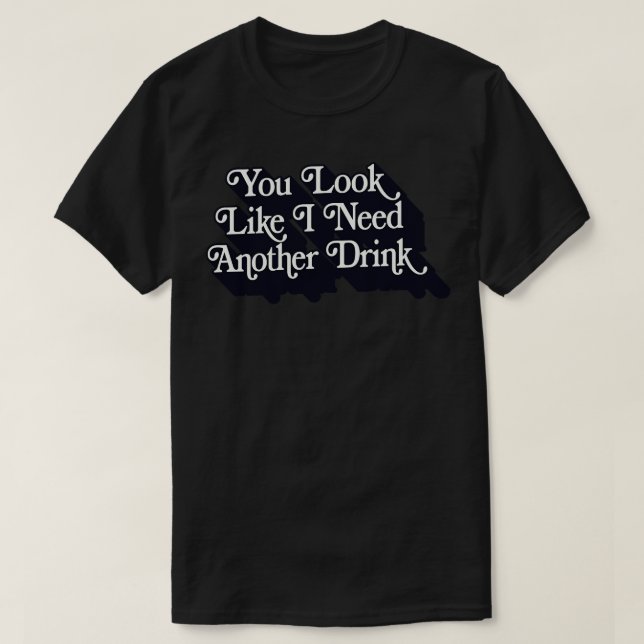 Camiseta Parece Que Necesito Otra Tepa De Bebidas Desi (Diseño del anverso)