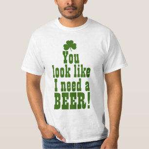 Camiseta Parece que necesito una cerveza