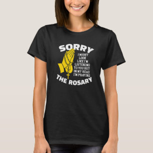 Camiseta Parece que te estoy escuchando  R católico