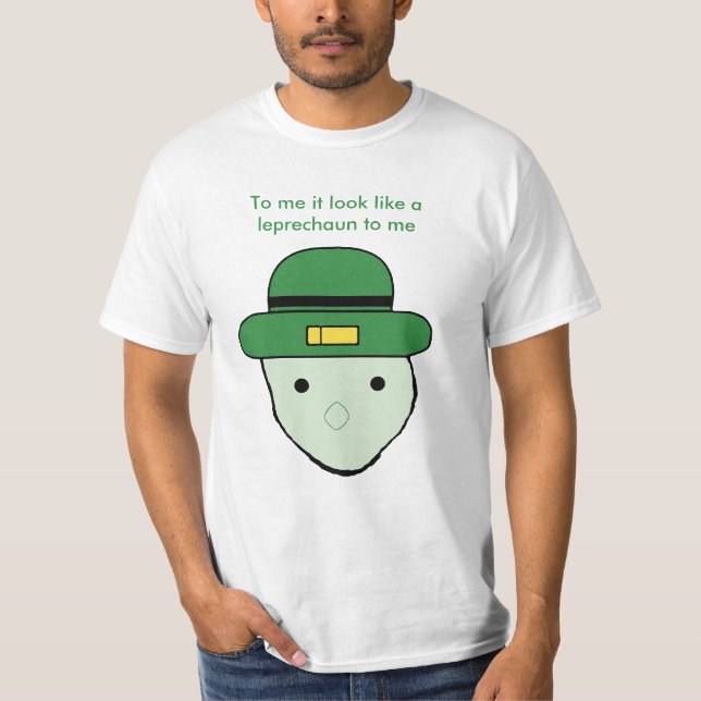 Camiseta Parece un leprechaun a mí (Anverso)