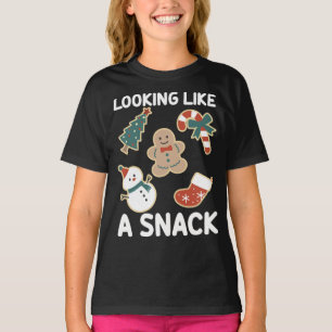 Camiseta Parece un refrigerio de dulces navideños