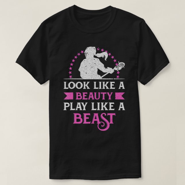 Camiseta Parece Una Obra De Belleza Como Una Bestia (Diseño del anverso)