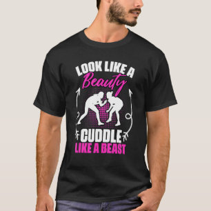 Camiseta Parecen Una Belleza Brasileña Luta Livre Chica Fig