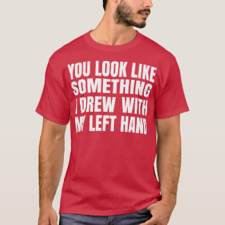 Camiseta pareces algo que dibujé con la mano del ascensor