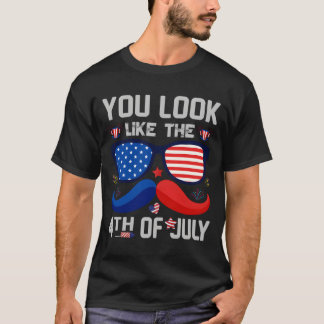 Camiseta Pareces el 4 de julio Bandera de América