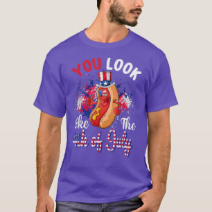 Camiseta Pareces El 4 De Julio Divertido Ame De Perro Calie