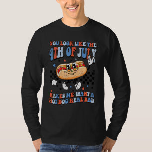 Camiseta Pareces que el 4 de julio me hace querer un calien