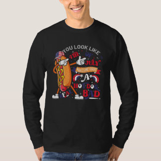 Camiseta Pareces Que El 4 De Julio Me Hace Querer Una Salch