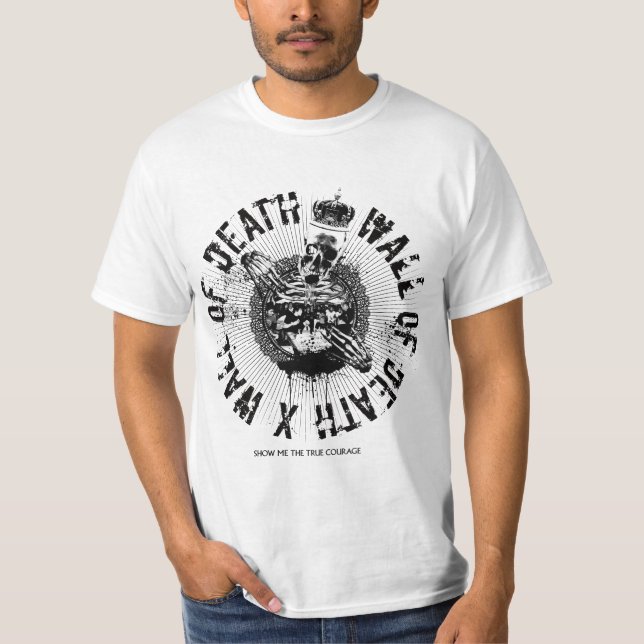 Camiseta Pared de la muerte (Anverso)