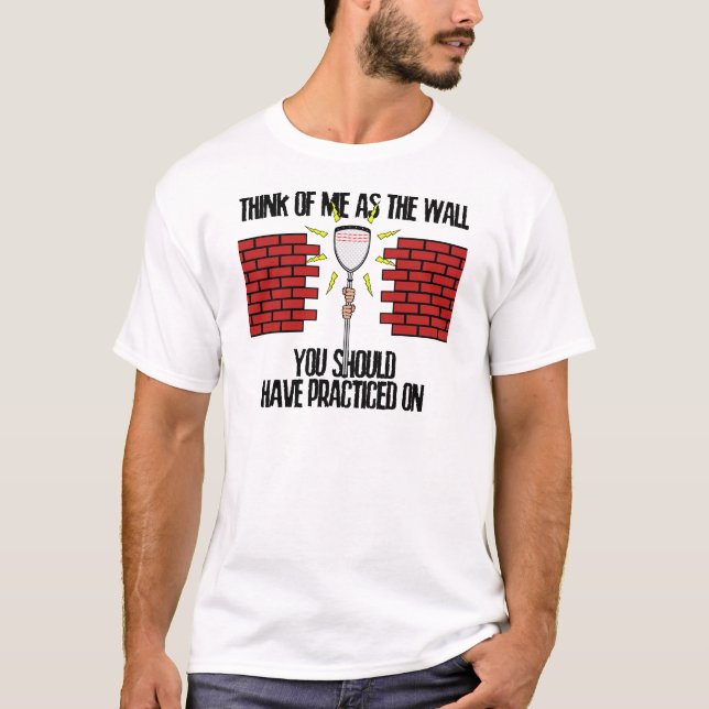 Camiseta Pared del portero de LaCrosse (Anverso)