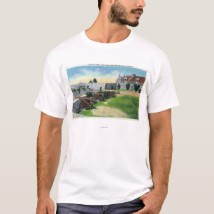 Camiseta Pared del sur, bastión del sudoeste, cuarteles de