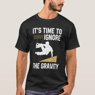 Camiseta Pared urbana de gimnasia que corre por el parque d