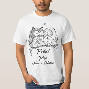 Camiseta Pareja a medida pareja perfecta coincidente