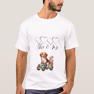 Camiseta pareja amor y mejor regalo para hombres