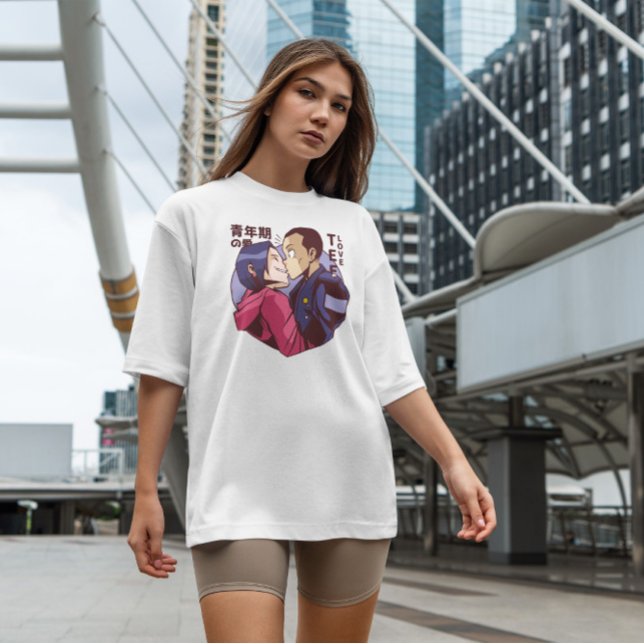 Camiseta Pareja animada (Subido por el creador)