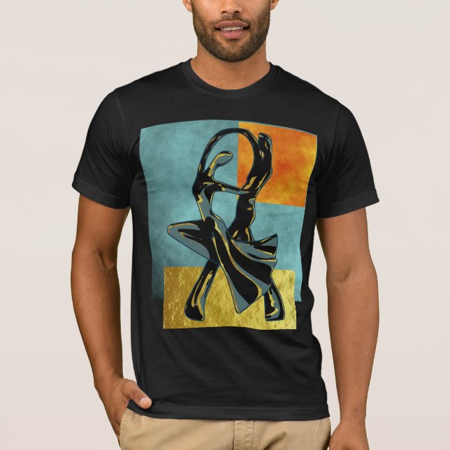Camiseta Pareja bailando por la noche (Anverso)
