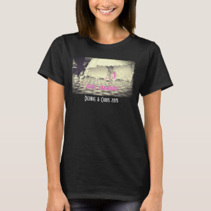 Camiseta Pareja boda en un estilo retro 50 diner