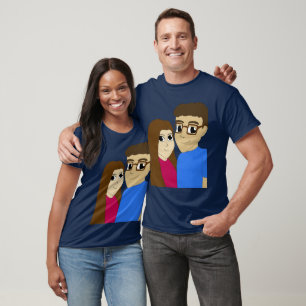 Camiseta pareja Chibi