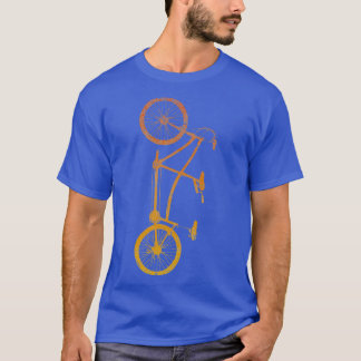 Camiseta Pareja ciclista de bicicleta tándem