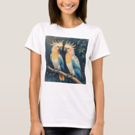 Camiseta Pareja Cockatoo Parrot