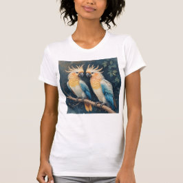 Camiseta Pareja Cockatoo Parrot