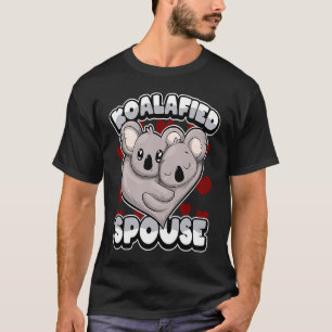 Camiseta Pareja coincidente Koalafied Esposa Su y Su Koala