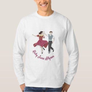 Camiseta Pareja Dance Swing