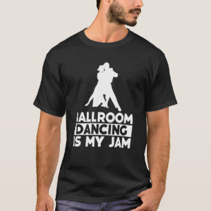 Camiseta Pareja de baile de salón Línea de baile Ballet Dan