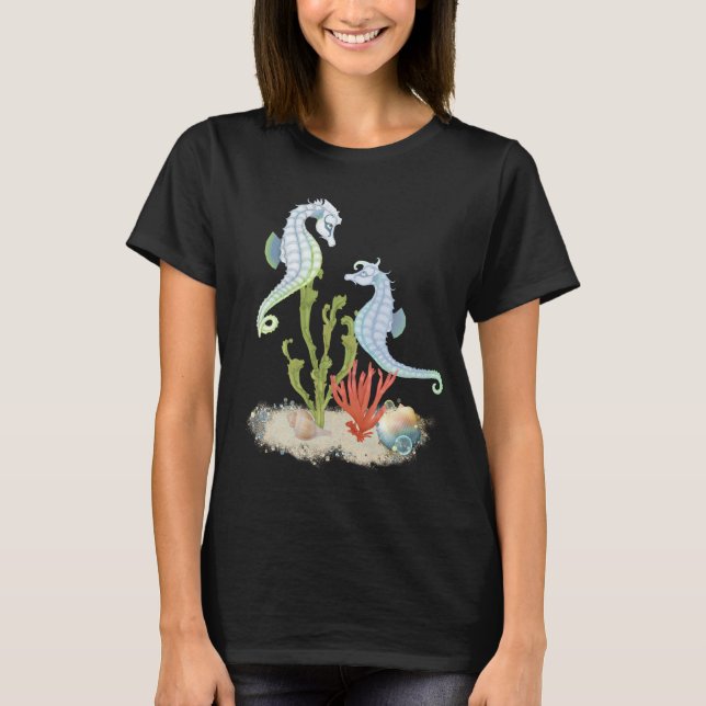 Camiseta Pareja de Caballos de Mar (Anverso)