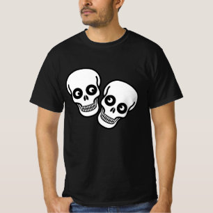 Camiseta Pareja de Calaveras Día de los Muertos 