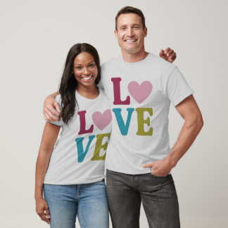 Camiseta Pareja de corazón de amor