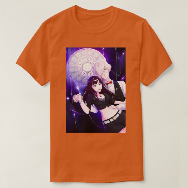 Camiseta Pareja de Desfile de Muerte (Diseño del anverso)