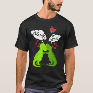 Camiseta Pareja de dinosaurios niños niños niñas Dino Trex