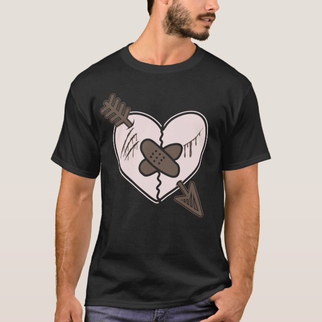 Camiseta Pareja de divorcio de quiebra cardíaca (Anverso)