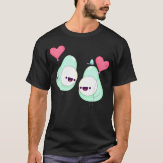 Camiseta pareja de enamorados retro