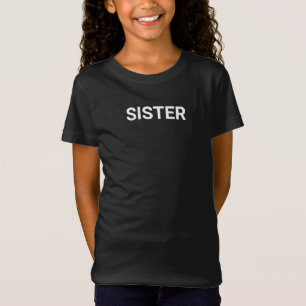 Camiseta Pareja de familia de hermanas