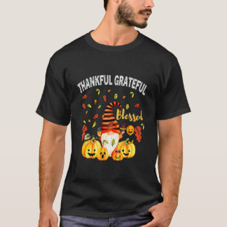 Camiseta Pareja de Gnomos Lindos con Especias de Calabaza O