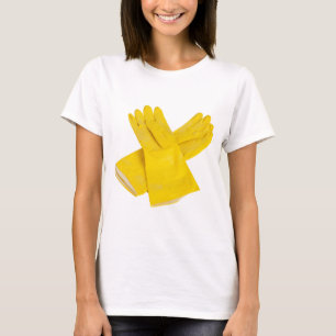 Camiseta Pareja de guantes de látex