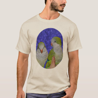 Camiseta Pareja de loros para bebés quaker