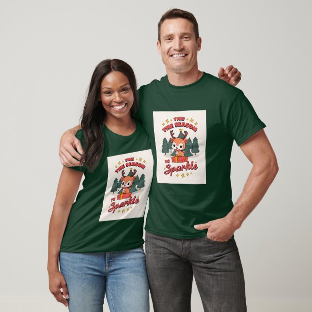 Camiseta Pareja de navidades (Unisexo)