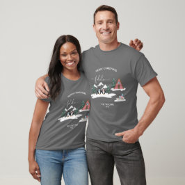 Camiseta Pareja de Navidades Falala Cute Penguin