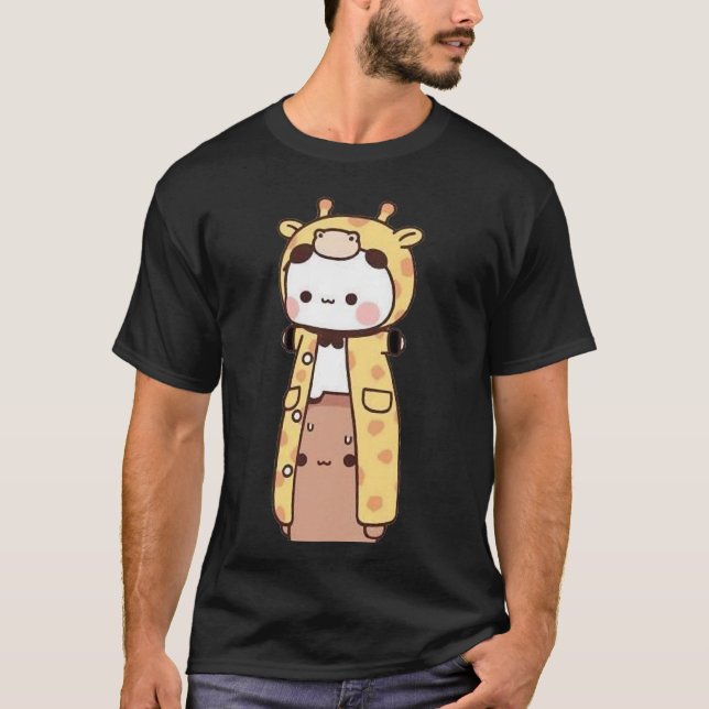 Camiseta Pareja De Oso Panda Y Brownie (1) (Anverso)