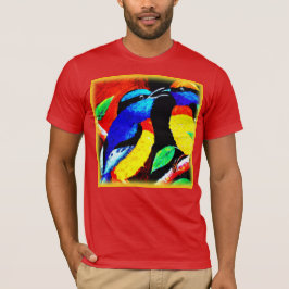 Camiseta Pareja de pájaros. ¡Hazte con una en Zazzle