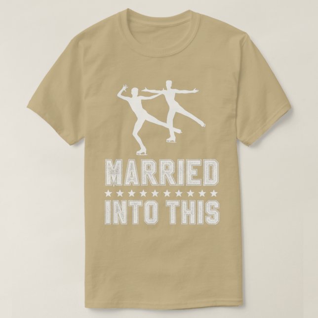 Camiseta Pareja de patinaje artístico 2 (Diseño del anverso)