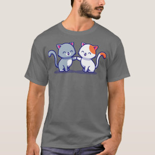Camiseta Pareja De Personalizado Cat3