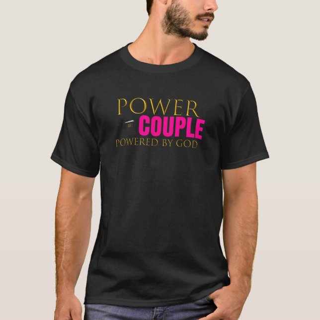Camiseta Pareja De Poder Femenino Impulsada Por La Pareja C (Anverso)