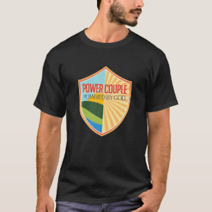 Camiseta Pareja De Poder, Impulsada Por Dios Una Pareja Cri