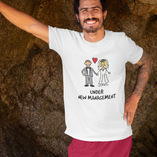 Camiseta Pareja de recién casados - Bajo nueva administraci
