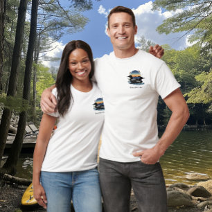 Camiseta Pareja de somorgujos del lago Butterfield